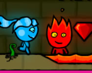 Fireboy and Watergirl 1 forest temple Tzolt HTML5 jtk