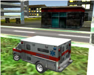 City ambulance driving Tzolt HTML5 jtk